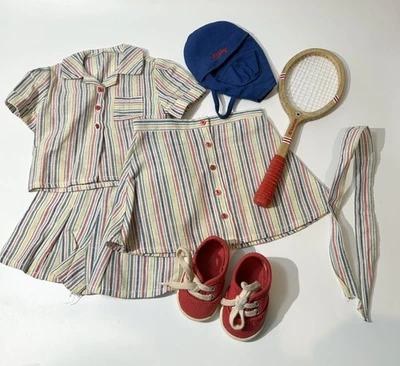 Pleasant Company American Girl Molly's Tennis Outfit LE 1997 NO BALL - Image 1 of 4
