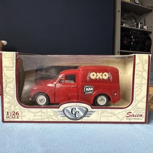 Saico Classic Collection Morris Van. OXO. 1:26 Scale. Broken Front Left Wheel. - Picture 1 of 11