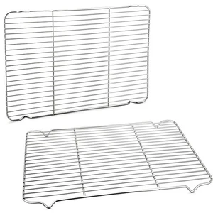 Baking Rack Cooking Rack Set of 2-16.6''x11.5", Stainless Steel Wire Cooling ... - Picture 1 of 7