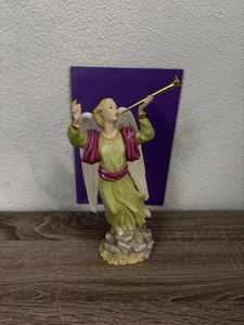 Belén Franklin Mint - Ángel con trompeta - 1989 pieza de repuesto - Imagen 1 de 5