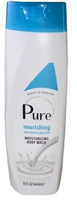 Pure Nutriente Aloe Vera e Glicerina Idratante Lavaggio Corpo 15 oz- - Foto 1 di 3