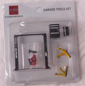 G FANS Diorama 1/64 Garage Maintenance Tools Set Die-Cast Modellauto Display - Bild 1 von 2