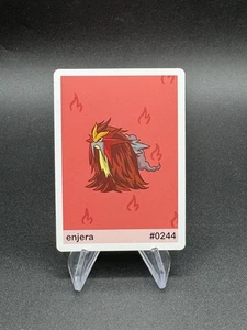 Enjera - Entei #244 Pookiemoot Series 2 Custom Fan Art Pokemon - Bild 1 von 2