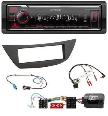 Kenwood Lenkrad Bluetooth USB DAB Autoradio für Renault Laguna III 2008-2013 - Bild 1 von 4