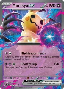 x1 Mimikyu ex - 069/159 - Double Rare Pokemon SV09 Journey Together M/NM - Bild 1 von 1