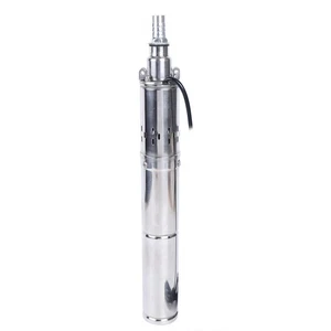 24V 370W Stainless Solar Water Pump Deep Well Solar Submersible Pump Durable New - Picture 1 of 11