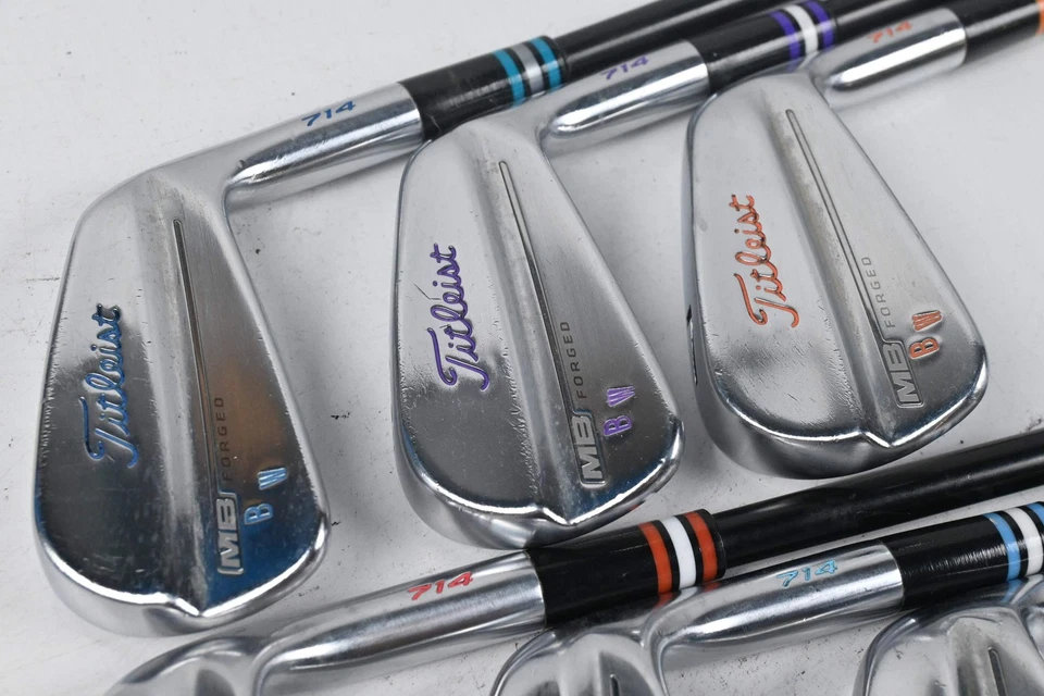 Titleist 712 MB Irons / 5-PW / Stiff Flex Dynamic Gold S400 Shafts - Image 1 of 4