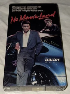 No Man's Land (VHS, 1988) Sealed Charlie Sheen Orion D.B. Sweeney Porsche Steal - Picture 1 of 6