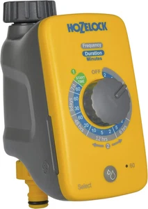 Temporizador de riego automático Hozelock con 6 programas y modo manual - Imagen 1 de 2