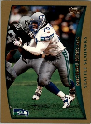 1998 Topps Michael Sinclair Seattle Seahawks #191 - Image 1 of 2