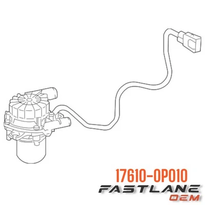 Bomba de inyección de aire secundaria Toyota Tundra 2010-2015 nueva OEM 17610-0P010 Foto 1 de 4