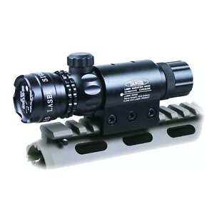 Green Laser Sight rifle gun dot scope with switches rail - barrel mounts box set - Picture 1 of 6