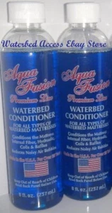 Waterbed Mattress Conditioner includes two 8oz Bottles of Aqua Fusion Premium - Picture 1 of 1