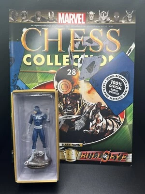 Estatueta Eaglemoss Marvel Chess Collection com revista #28, Bullseye - Imagem 1 de 4