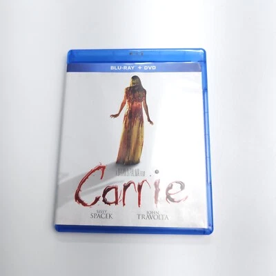 Carrie (Blu-ray, 1976) Sissy Spacek & John Travolta 2 Disk Blu-Ray + DVD - Image 1 of 4