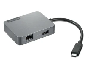 NUEVO Lenovo USB Tipo-C Travel Hub Gen2 HDMI VGA LAN RJ45 Puerto Ethernet GX91A34575 - Imagen 1 de 4