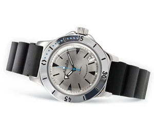 AUTOMATIC RUSSIAN DIVER WATCH TAUCHERUHR AUTOMATIK VOSTOK 120849 20 ATM DE - Picture 1 of 4