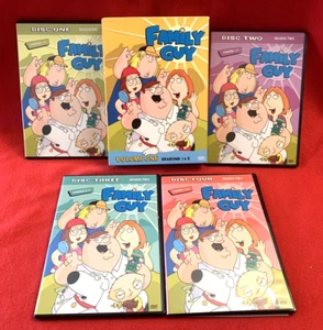 Family Guy Volume One: Seasons 1 & 2 (DVD, 1999) Excellent Pre-Owned Condition - Picture 1 of 6