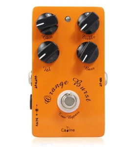 Caline CP-18 Orange Overdrive Pre AMP Electric Guitar Effect Pedal New - Picture 1 of 9