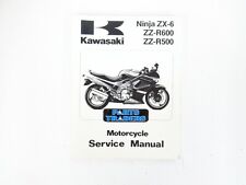 NOS Genuine Kawasaki Dealer Service Repair Manual Ninja ZX-6 ZZ-R600 90-93