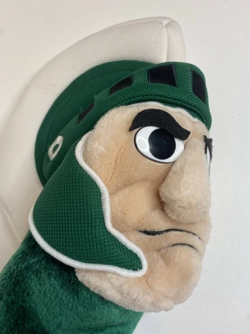 Michigan State University Golf Club Drive Head Cover Spartans Sparty Cover