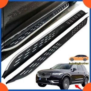 Fits for Volvo XC90 2015-2023 Fixed Running Board Side Steps Pedals Nerf Bar - Imagen 1 de 10