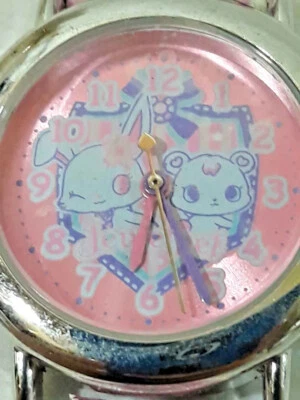 Reloj Pulsera Sanrio/Sega Hello Kitty Vintage Hecho en Japón ~ RARO Foto 1 de 4