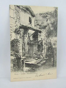 Cpa 07 Coux Rustic Animated Dwellings - Picture 1 of 1