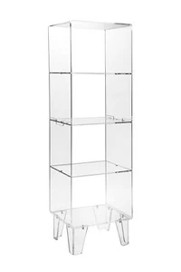 Mobiletto PARTOUT a colonna, 4 ripiani, trasparente, catalogo IPlex, mobiletto - Imagen 1 de 2