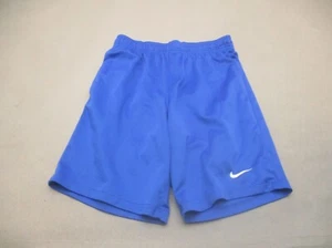 NWOT NIKE DRI-FIT Size S Boys Blue Stretch Waist Lightweight Running Shorts 334 - Picture 1 of 7