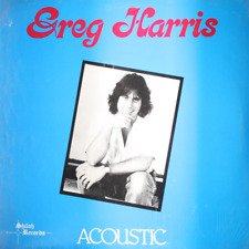 GREG HARRIS Acoustic - NEW SEALED 1979 LP Record Flying Burrito Brothers 4090