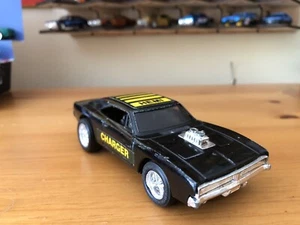 TootsieToy Hard Body Diecast '69 Dodge Charger Hemi Muscle Car Black Gold - Picture 1 of 5