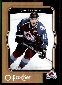 2007-08 O-Pee-Chee Joe Sakic #117