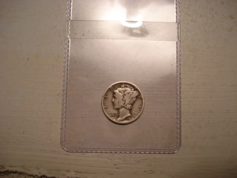 1931-S Mercury dime Cover