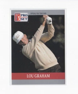 LOU GRAHAM 1990 PRO SET OFFICIAL SENIOR PGA TOUR GOLF CARD-SHIPS FREE - Picture 1 of 24