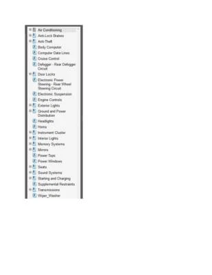 Chevrolet Silverado 2500 2005 Color Wiring Diagram Schematic V8 6.6L DSL 4WD pdf