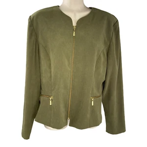 Vestidos de colección para mujer talla 10 con cremallera frontal verde de Amanda Smith - Imagen 1 de 8