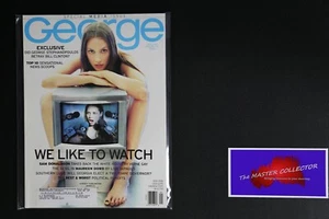 💎GEORGE MAGAZINE MAY 1998 CHRISTY TURLINGTON STEPHANOPOULOS CLINTON JFK X💎 - Bild 1 von 2