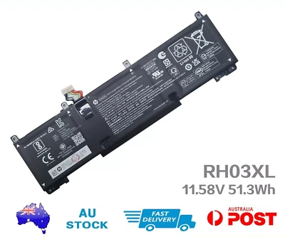 Genuine RH03XL Type-A Battery HP ProBook  445 440 450 455 G9 G10 11.58V 51.3Wh - image 1 of 2