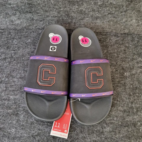NIKE Offcourt Clemson University Tigers Slides Sandals Men Sz 11 DD0518-001 Cover