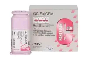 Dental GC FujiCEM Radiopaque Reinforced GIC Luting Cement 13.3g Cartridge Paste - Picture 1 of 3