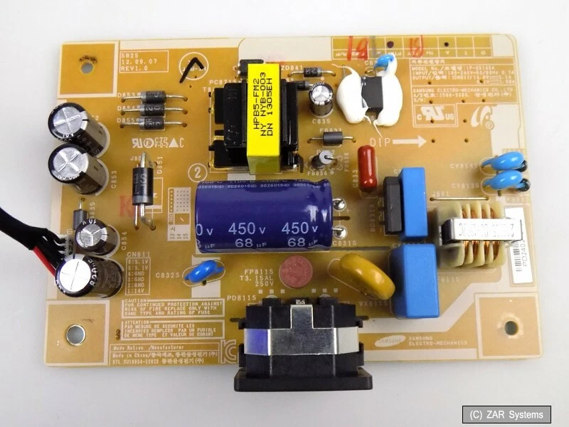 Samsung BN44-00586A Power-Board Platine Ersatzteil für S22B420BW LS22B420, NEU - Bild 1 von 1