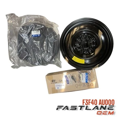 Kit de neumáticos de repuesto Hyundai Elantra 2017-2018 nuevo OEM F3F40 AU000 Foto 1 de 4