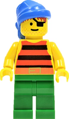 Minifiguras genuinas LEGO U PICK Piratas: Piratas 1 PIRATAS **USADAS** Foto 1 de 4