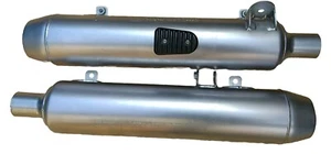 HARLEY DAVIDSON XR1200 X SPORTSTER EXHAUST MUFFLER SILENCER 64859-08 64883-08 - Picture 1 of 12
