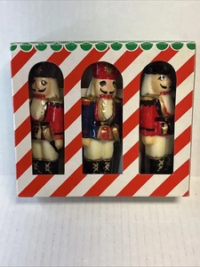 Candele natalizie schiaccianoci vintage Boston Warehouse Trading Corp 1990 - Foto 1 di 7