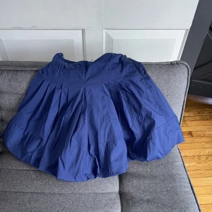 Gonna Prada lunghezza ginocchio blu o navy Made in Italy taglia 38 - Foto 1 di 8
