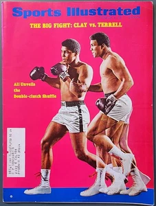 Cassius Clay Muhammad Ali Sports Illustrated Boxing Feb 6 1967 Great Cover! - Picture 1 of 2