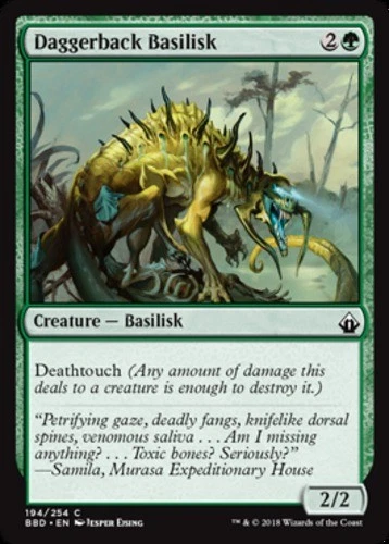 x1 Daggerback Basilisk - Battlebond - NM - MTG - Image 1 of 1