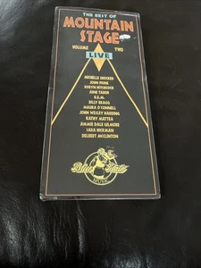 Best Of Mountain Stage Volume II Live Various Artists -1991 US CD Sealed Longbox - Foto 1 di 2